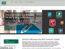 Sites similar to bnt-notstrom.de
