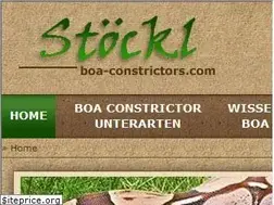 Sites similar to boa-constrictors.com