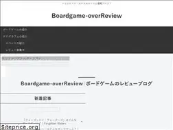 Sites similar to boardgame-overreview.com