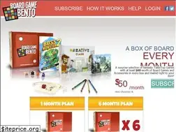 Sites similar to boardgamebento.com