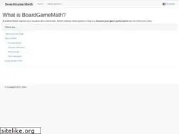 Sites similar to boardgamemath.com