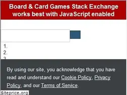 Sites similar to boardgames.stackexchange.com