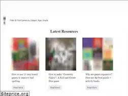 Sites similar to boardgamesforlearning.com