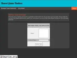 Sites similar to boardgametoolbox.com