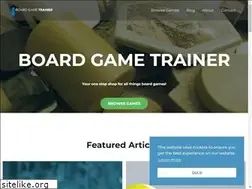 Sites similar to boardgametrainer.com