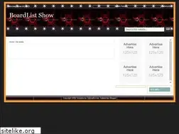 Sites similar to boardlistshow.blogspot.com