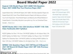 Sites similar to boardmodelpaper.in