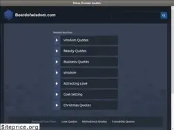 Sites similar to boardofwisdom.com