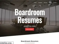 Sites similar to boardroomresumes.com