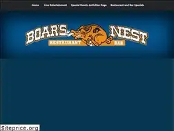 Sites similar to boarsnestbarandgrill.com
