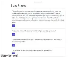 Sites similar to boasfrases.com.br