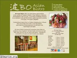Sites similar to boasianbistro.com