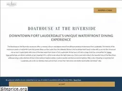 Sites similar to boathouseriverside.com