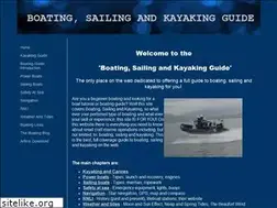Sites similar to boatingsailingandkayakingguide.yolasite.com