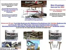 Sites similar to boatliftsforless.com