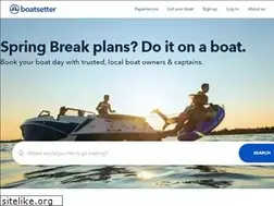 Sites similar to boatsetter.com