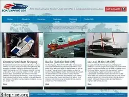 Sites similar to boatshippingusa.com