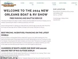 Sites similar to boatshowneworleans.com