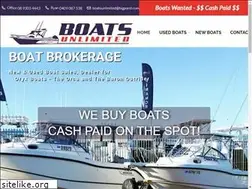 Sites similar to boatsunlimited.com.au