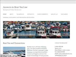 Sites similar to boattax.com