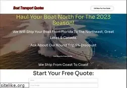 Sites similar to boattransportquotes.com