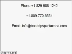 Sites similar to boattripspuntacana.com