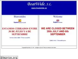 Sites similar to boatwide.es