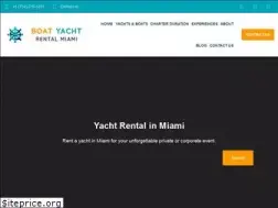 Sites similar to boatyachtrentalmiami.com