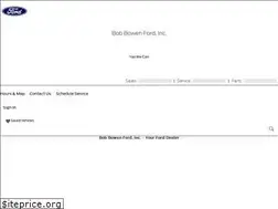Sites similar to bobbowenfordinc.com
