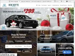 Sites similar to bobboytehonda.com