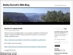 Sites similar to bobbydurrettdba.com