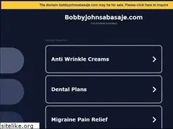 Sites similar to bobbyjohnsabasaje.com
