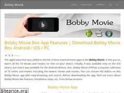 Sites similar to bobbymovie.co