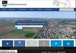 Sites similar to bobenheim-roxheim.de