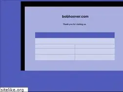 Sites similar to bobhoover.com