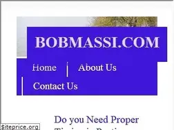 Sites similar to bobmassi.com