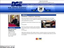 Sites similar to bobowenselectric.com