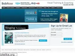 Sites similar to bobrosevocal.com