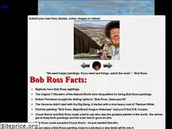 Sites similar to bobrossfacts.com