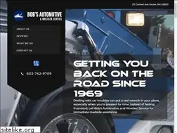 Sites similar to bobsautomotivewreckerservice.com