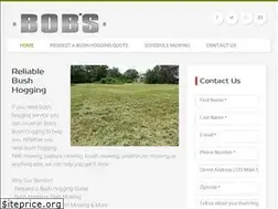 Sites similar to bobsbushhogging.com