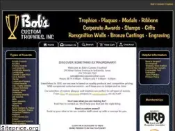 Sites similar to bobscustomtrophies.com