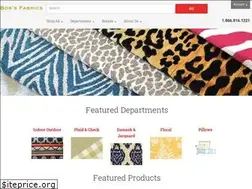 Sites similar to bobsfabrics.com