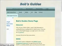 Sites similar to bobsguides.com