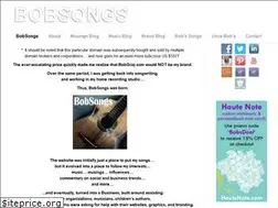Sites similar to bobsongs.com