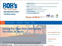 Sites similar to bobspetsitting.com