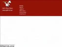Sites similar to bobspizzapalace.com