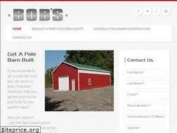 Sites similar to bobspolebarnbuilding.com