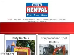 Sites similar to bobsrentalcenter.com
