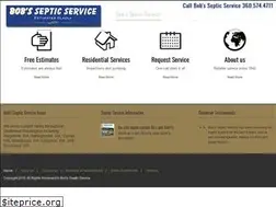 Sites similar to bobssepticservicewa.com